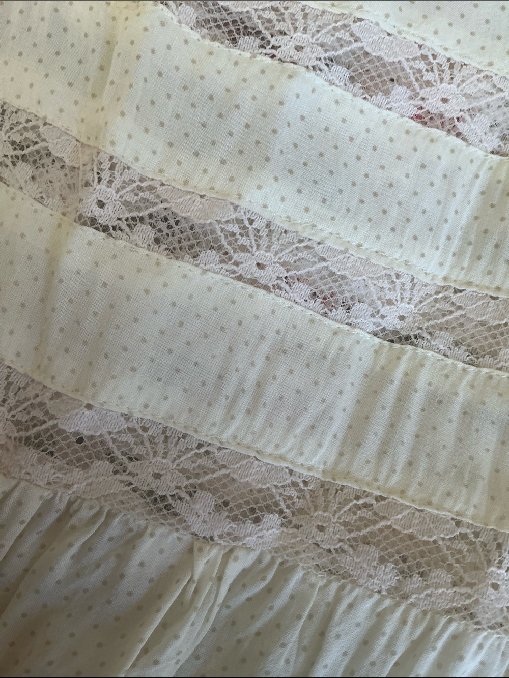 FREE PEOPLE Boho Trapeze Lace Voile Mini Tank Dress - Picture 8 of 11